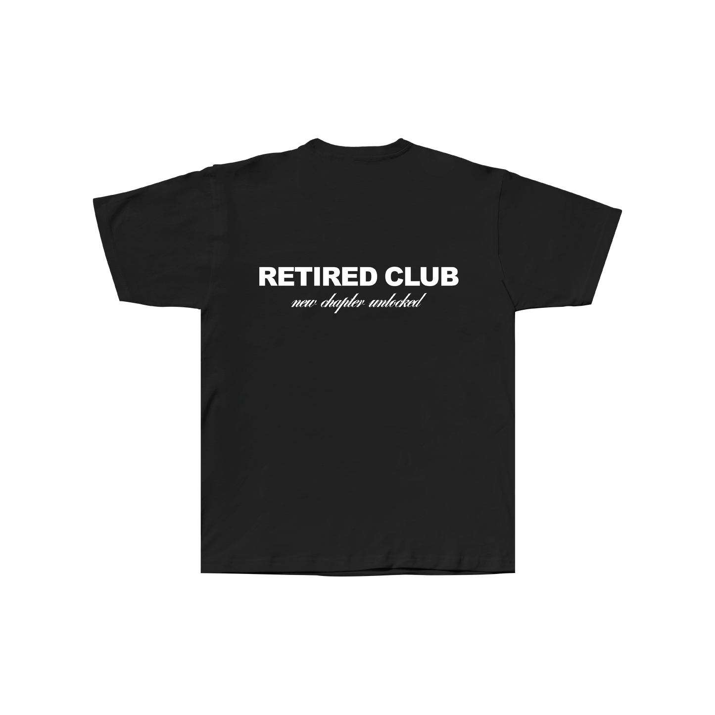 ''RETIRED'' Logo Premium T-shirt (Black)