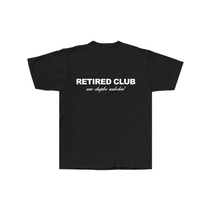 ''RETIRED'' Logo Premium T-shirt (Black)