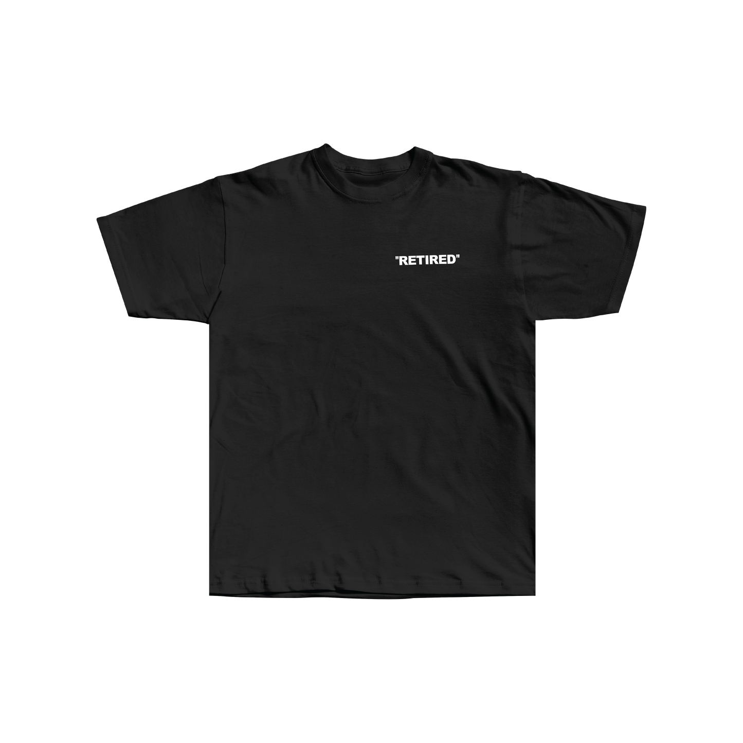 ''RETIRED'' Logo Premium T-shirt (Black)